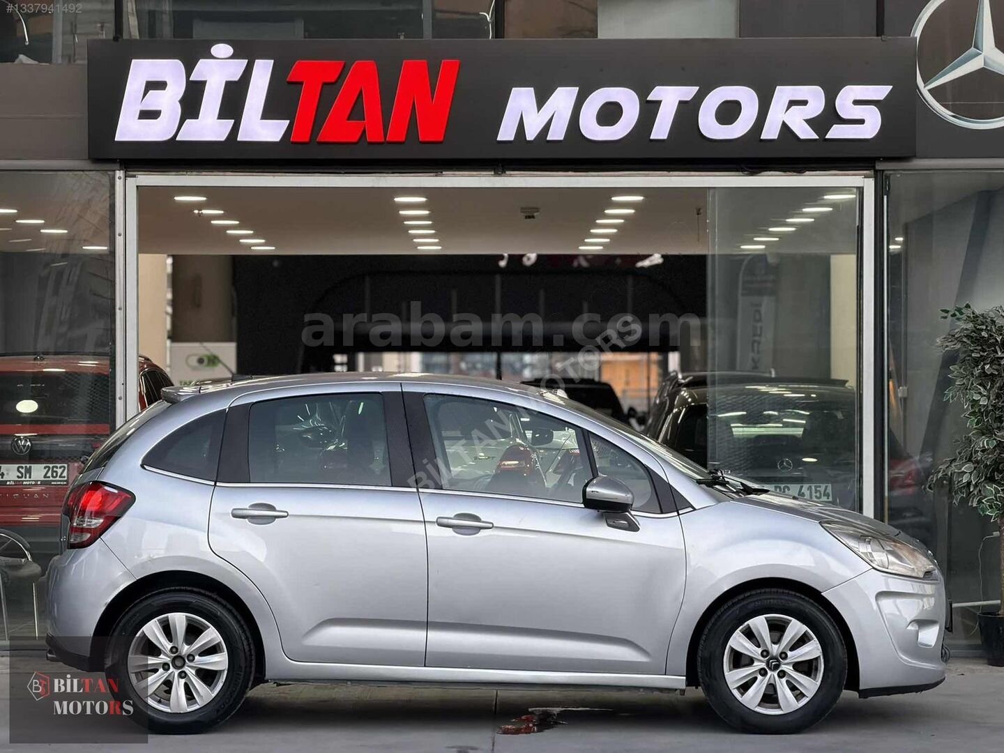 BİLTAN MOTORS/C3/D.KLİMA/SİS/ÇELİKJANT/160.000KM/36AYSENET 7