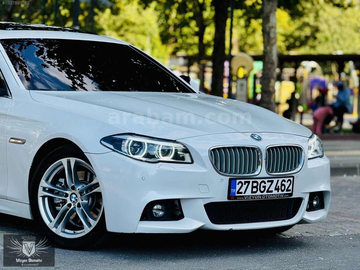 Galeriden BMW 5 Serisi 520i Premium 2015 Model Gaziantep 248.000 km Beyaz 5