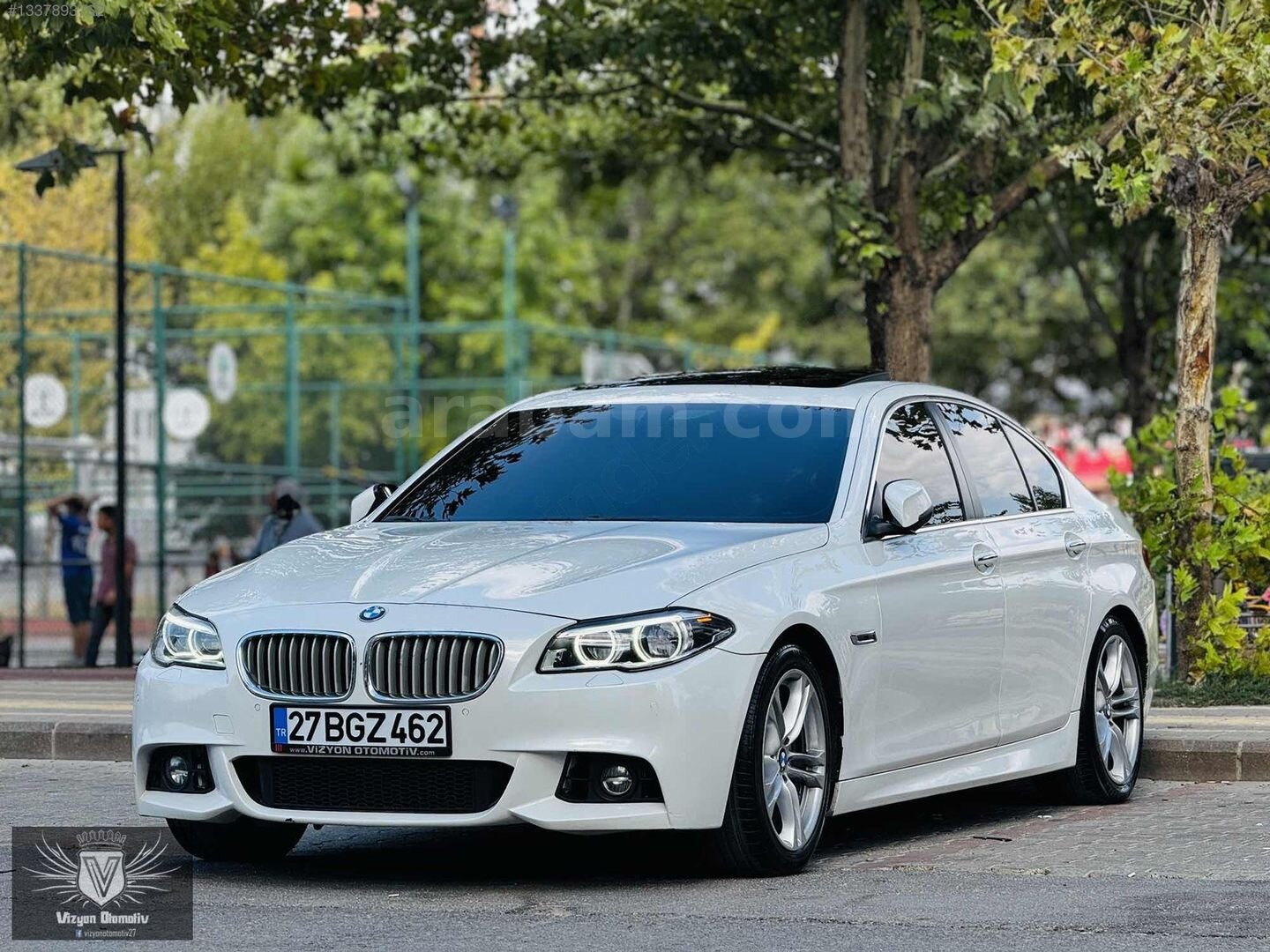 Galeriden BMW 5 Serisi 520i Premium 2015 Model Gaziantep 248.000 km Beyaz 7