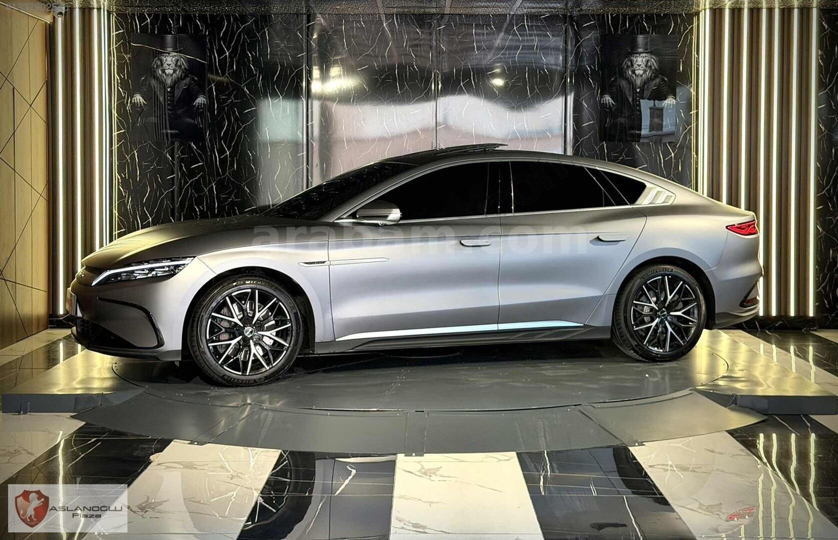 Galeriden BYD Han Executive 2025 Model Gaziantep 8.000 km Gri 4