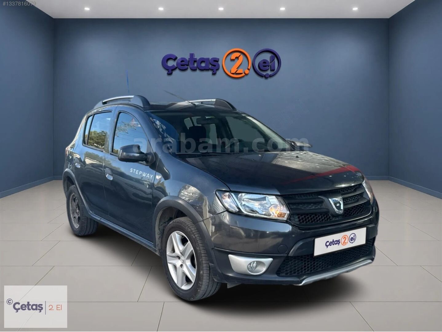 ÇETAŞ RENAULT'DAN 2016 DACIA SANDERO 1.5 DCİ STEPWAY OTOMATİK 1