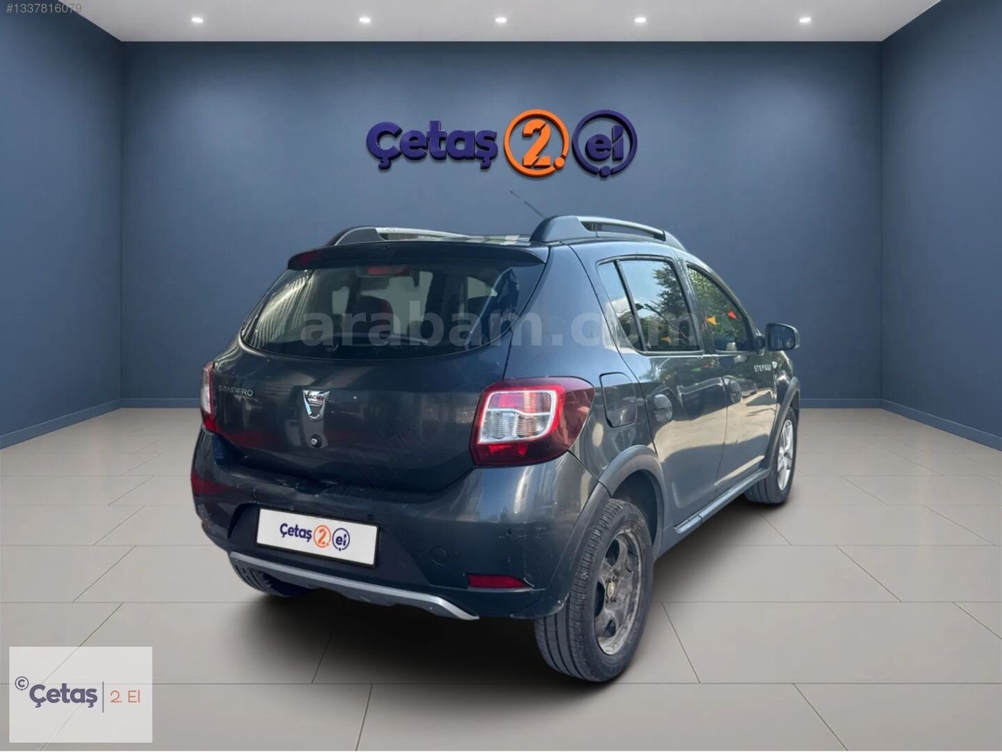 ÇETAŞ RENAULT'DAN 2016 DACIA SANDERO 1.5 DCİ STEPWAY OTOMATİK 7