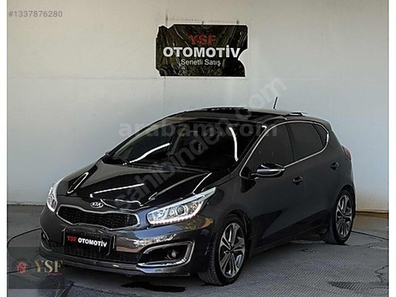 295,000 TL PEŞİNAT İLE DEĞİŞENSİZ 2017 MODEL KIA CEED