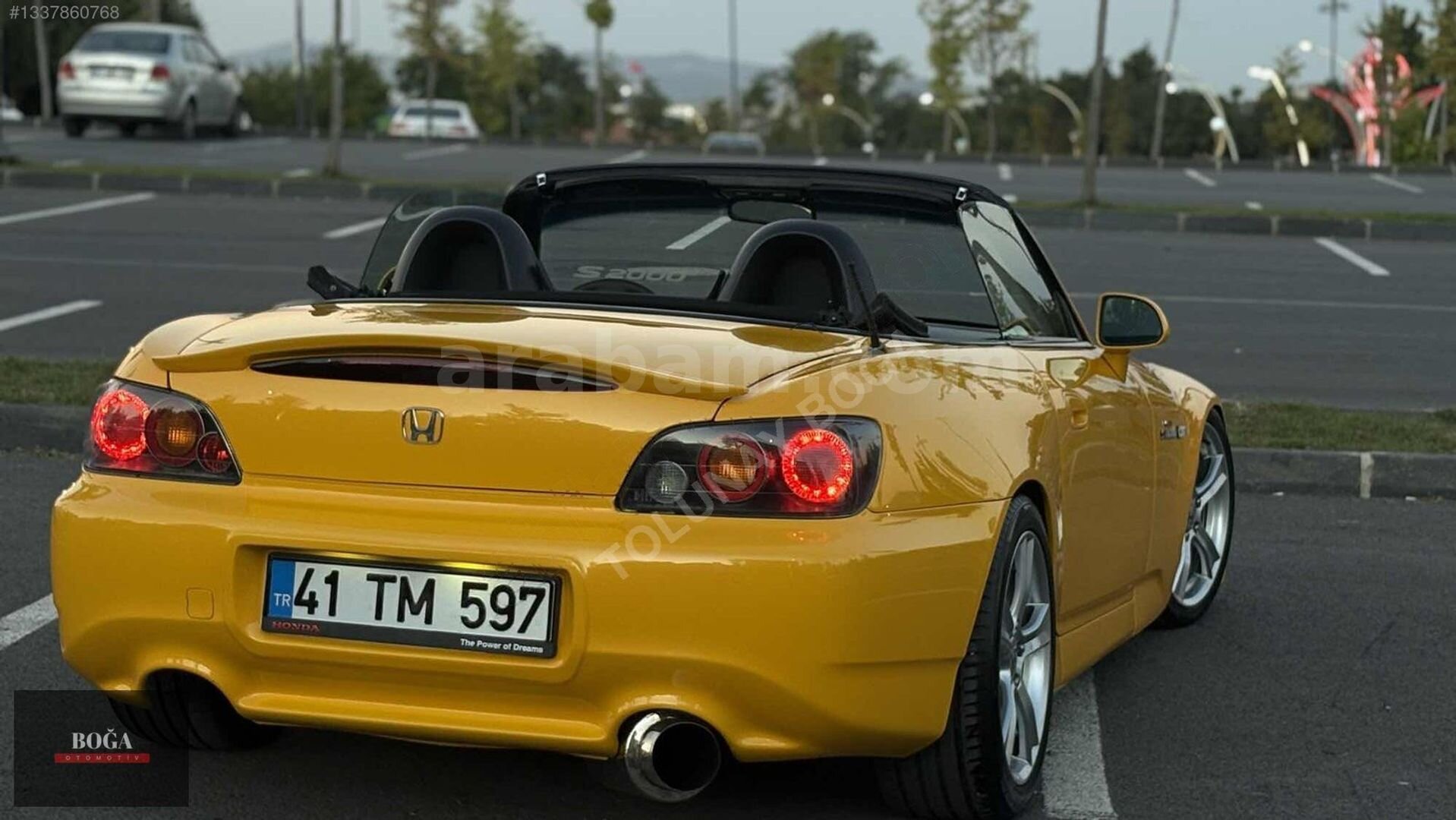 Galeriden Honda S2000 2.0 Vtec 2005 Model Kocaeli 169.000 km Sarı 7
