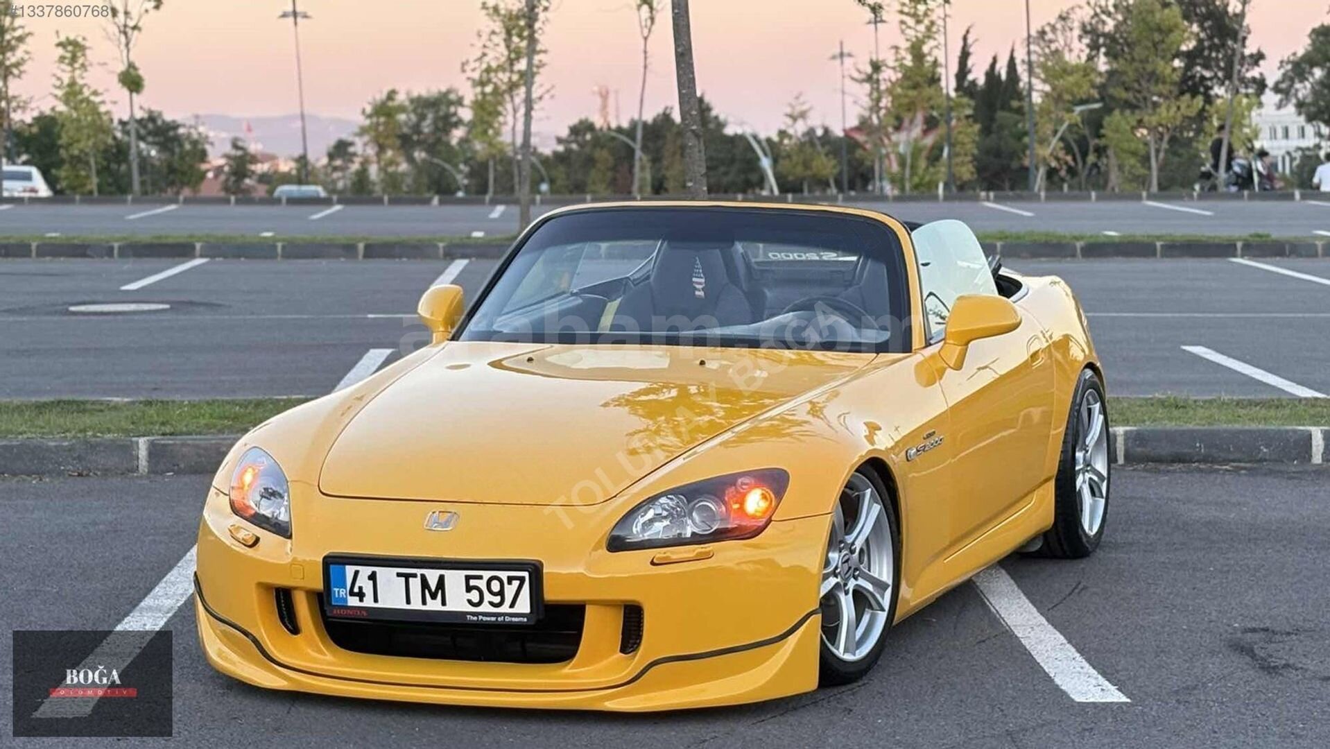 Galeriden Honda S2000 2.0 Vtec 2005 Model Kocaeli 169.000 km Sarı 3