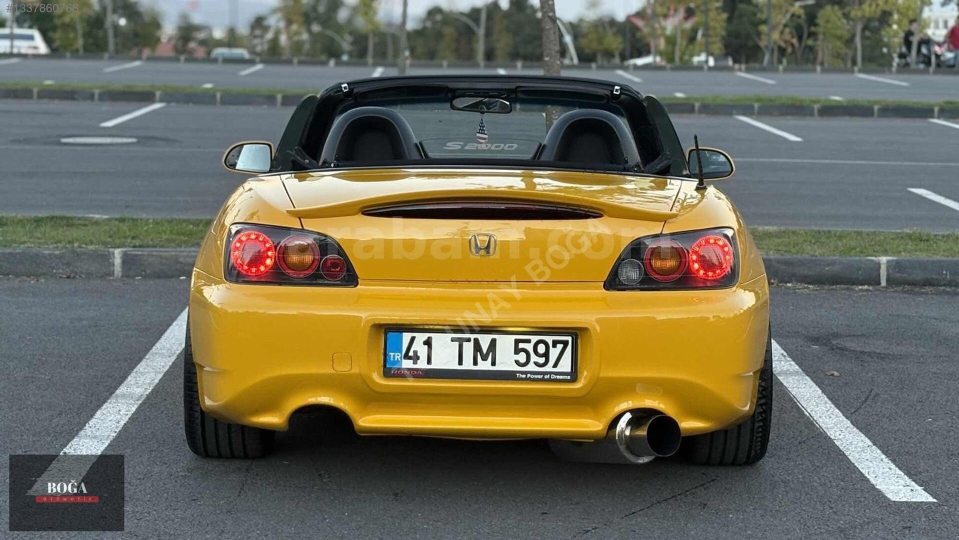 Galeriden Honda S2000 2.0 Vtec 2005 Model Kocaeli 169.000 km Sarı 6
