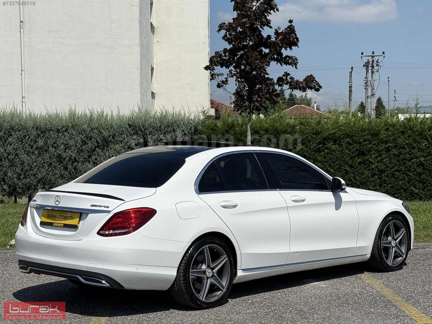 BURAK ** 2015 MERCEDES C200 D AMG CAM TAVAN/TOUCH PAD 6