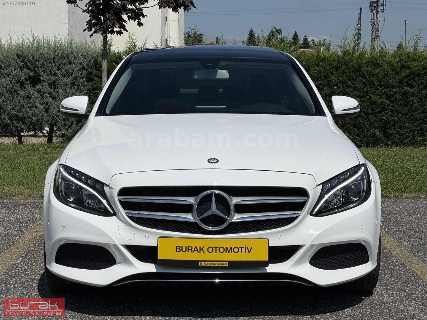 BURAK ** 2015 MERCEDES C200 D AMG CAM TAVAN/TOUCH PAD 2