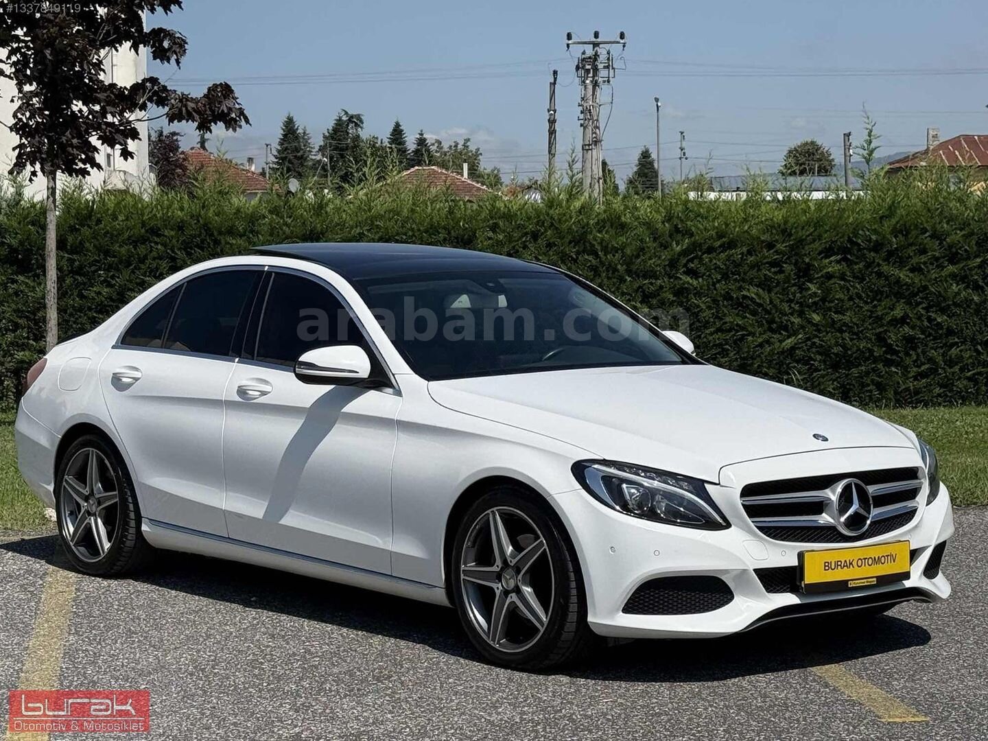 BURAK ** 2015 MERCEDES C200 D AMG CAM TAVAN/TOUCH PAD 3