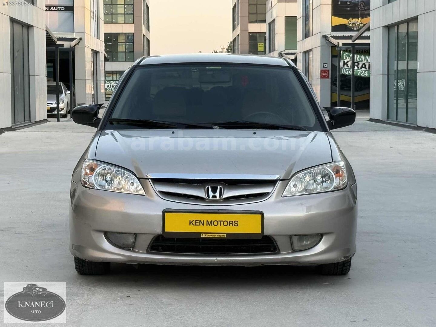 Galeriden Honda Civic 1.6i VTEC LS 2005 Model Adana 275.000 km Kahverengi 2