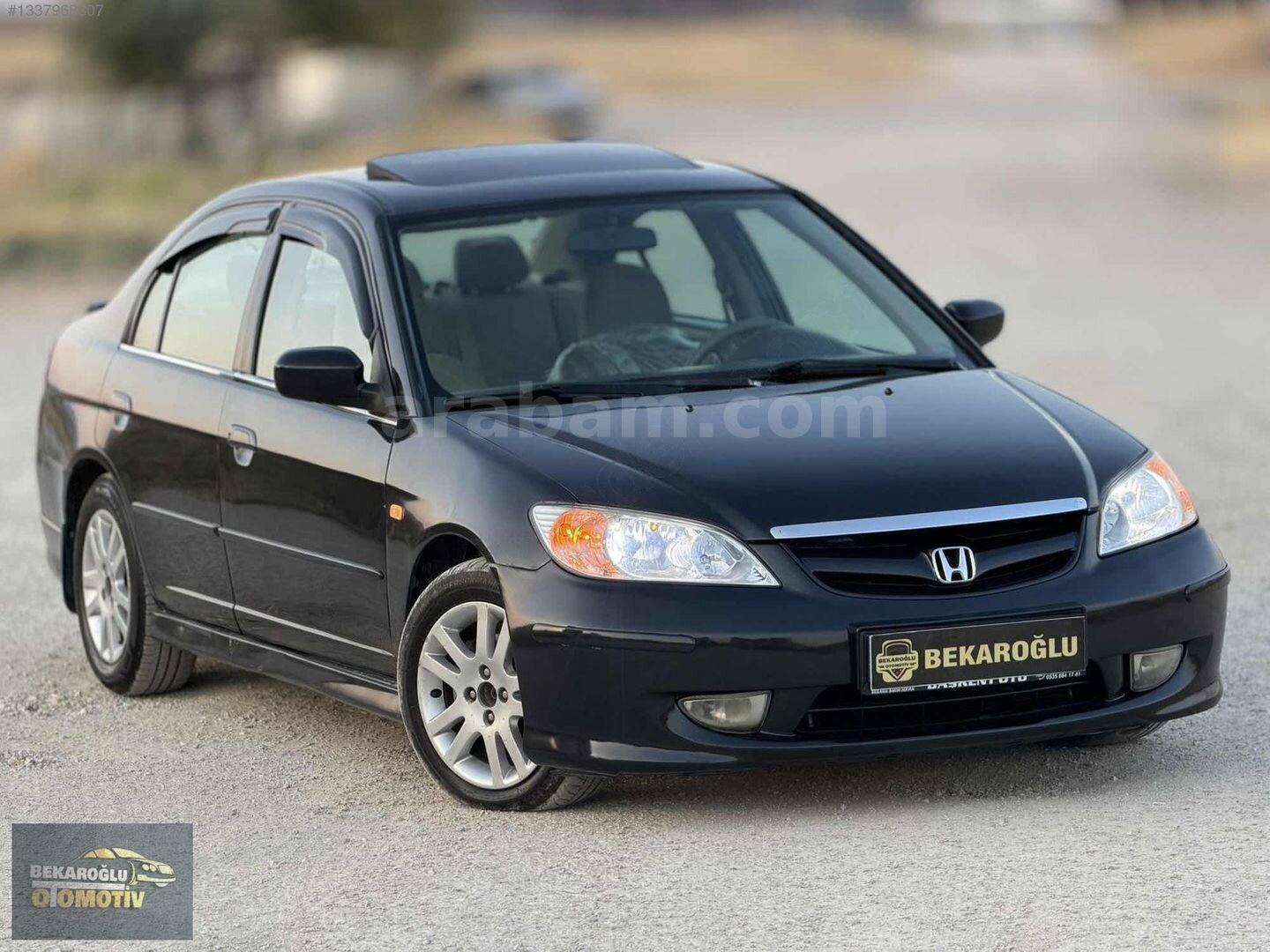 Galeriden Honda Civic 1.6i VTEC ES 2004 Model Ankara 245.000 km Füme 7