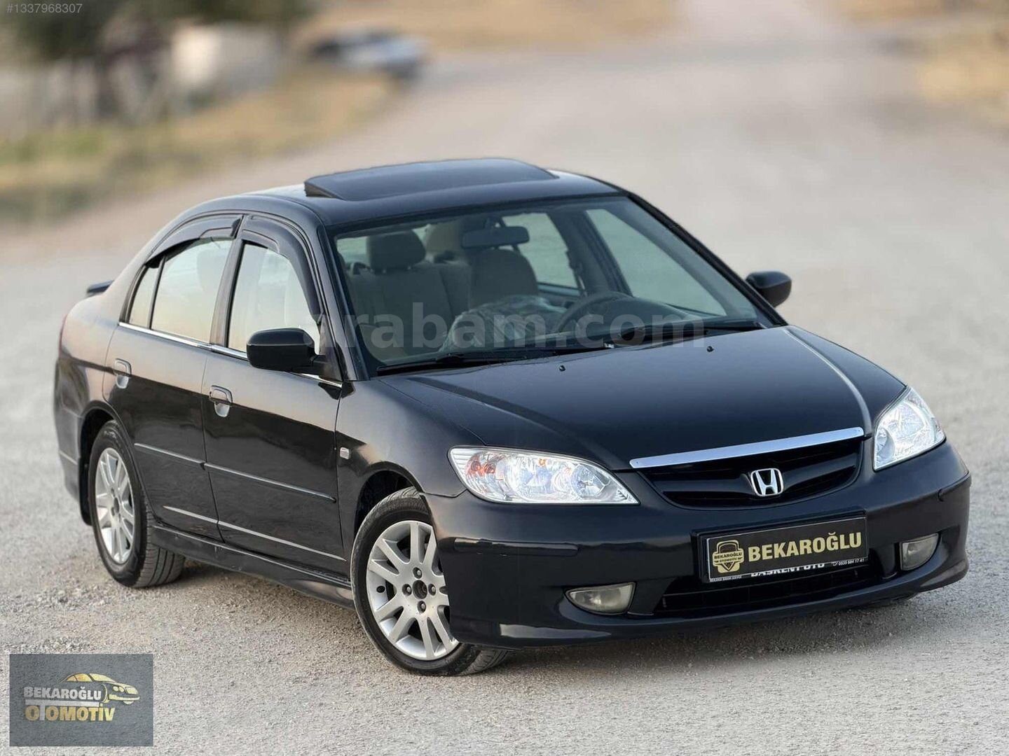 Galeriden Honda Civic 1.6i VTEC ES 2004 Model Ankara 245.000 km Füme 5