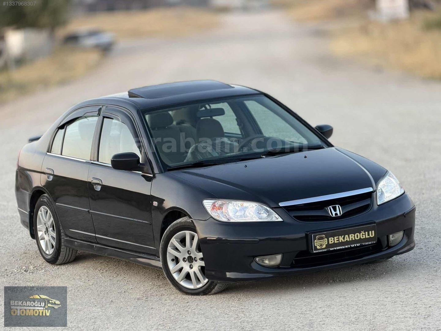 Galeriden Honda Civic 1.6i VTEC ES 2004 Model Ankara 245.000 km Füme 6