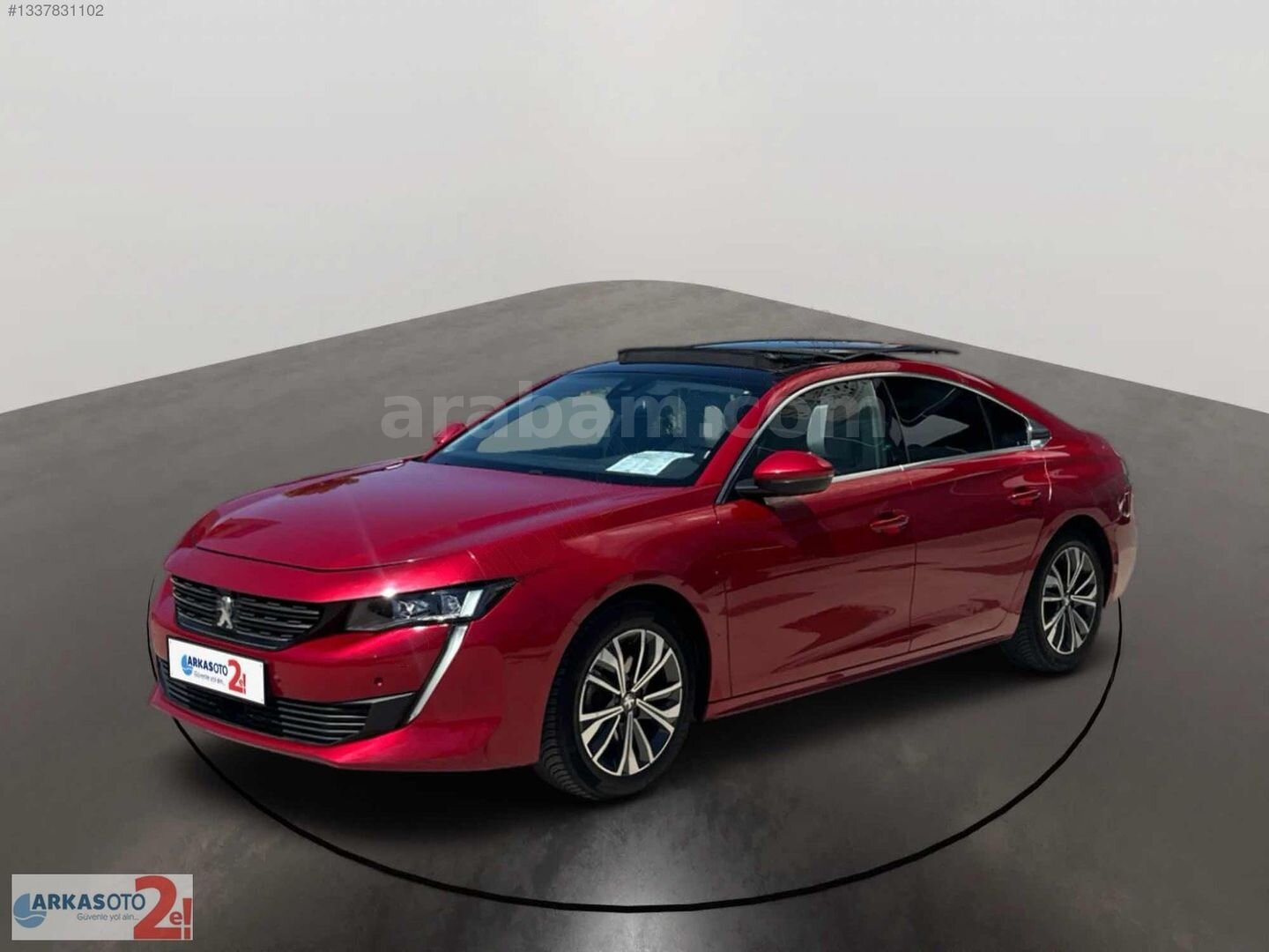 Galeriden Peugeot 508 1.5 BlueHDI Allure 2020 Model Ankara 122.170 km Kırmızı 1