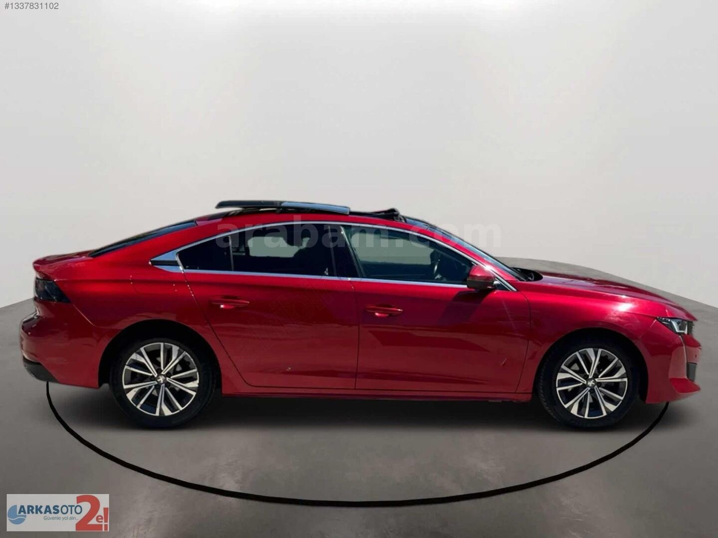 Galeriden Peugeot 508 1.5 BlueHDI Allure 2020 Model Ankara 122.170 km Kırmızı 4