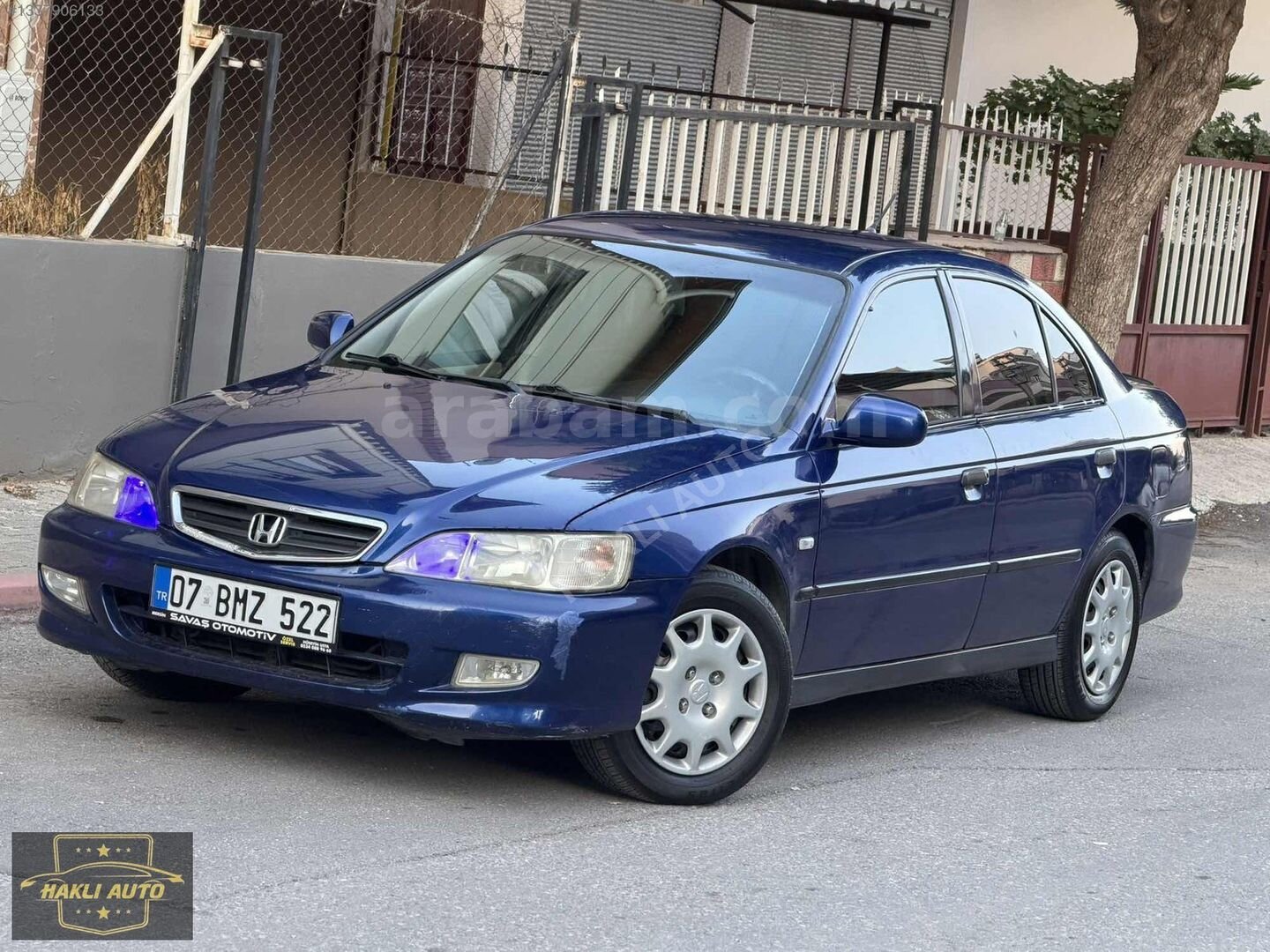Galeriden Honda Accord 1.8 LS 2001 Model Mersin 400.000 km Lacivert 3