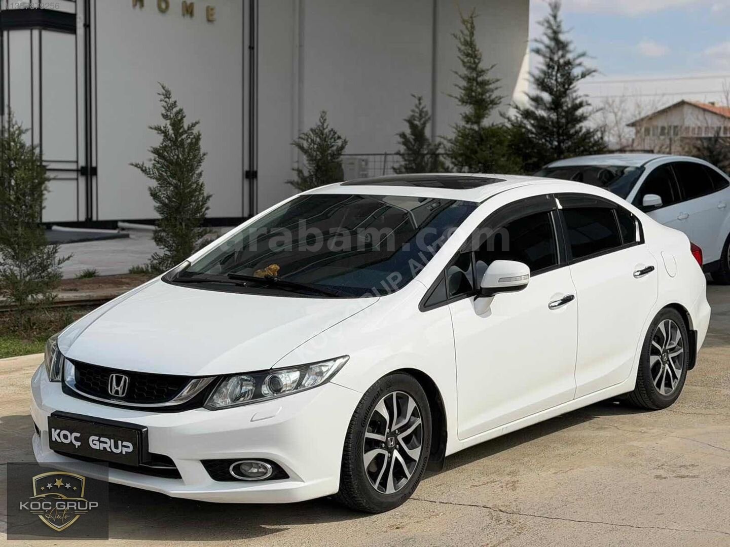 Galeriden Honda Civic 1.6i VTEC Eco Elegance 2015 Model Aksaray 245.000 km Beyaz 3