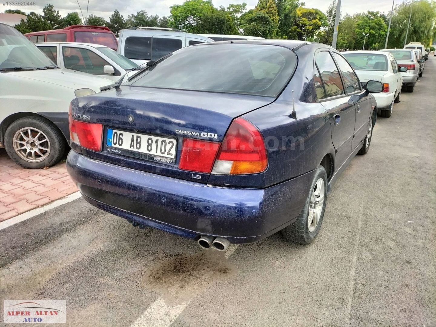 Galeriden Mitsubishi Carisma 1.8 GDI LX 1998 Model Kayseri 358.000 km Mavi 4