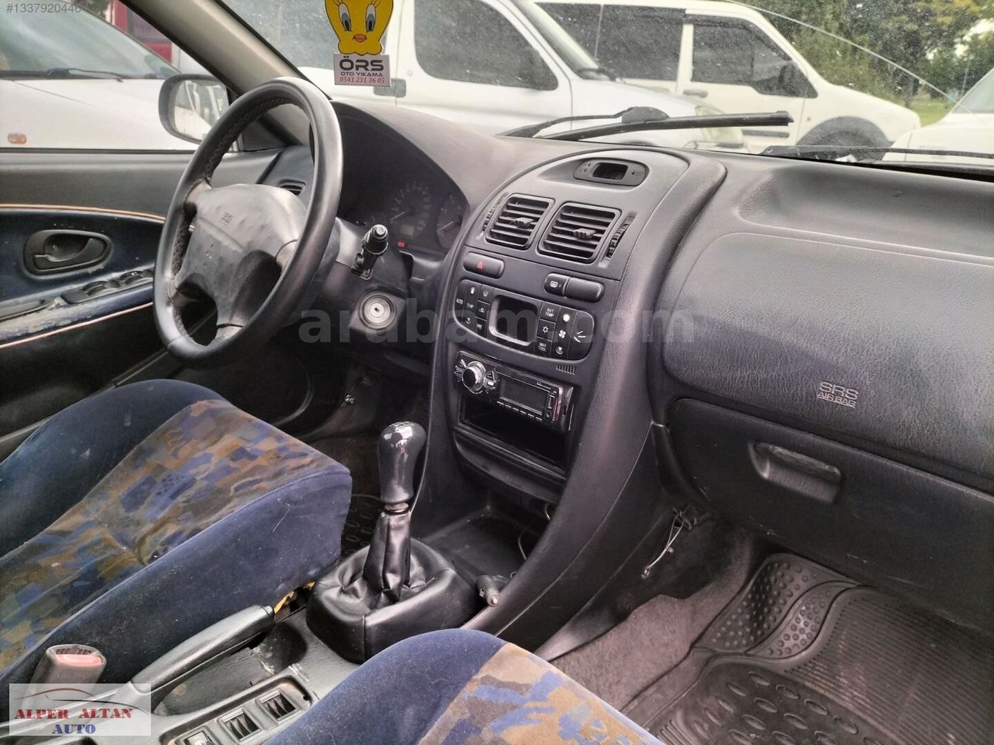Galeriden Mitsubishi Carisma 1.8 GDI LX 1998 Model Kayseri 358.000 km Mavi 2