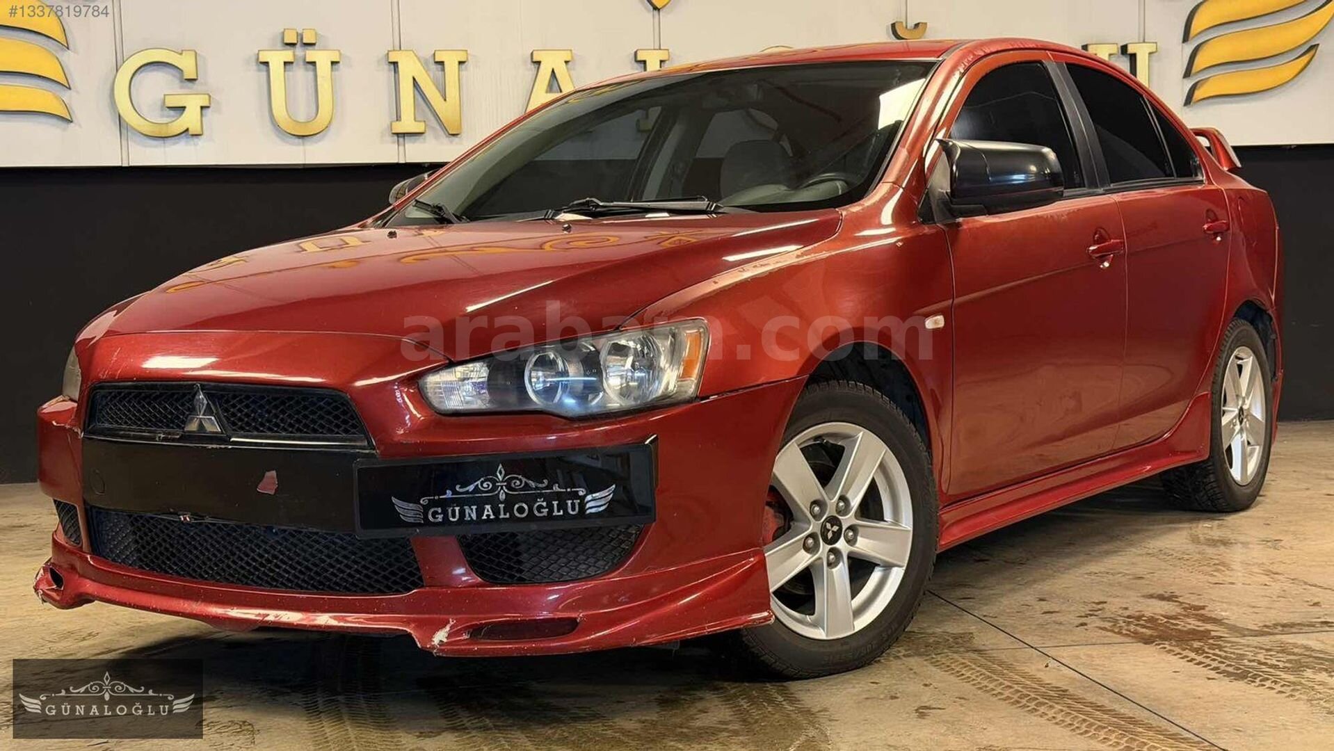 Galeriden Mitsubishi Lancer 1.5 Invite 2008 Model Ankara 335.800 km Kırmızı 2