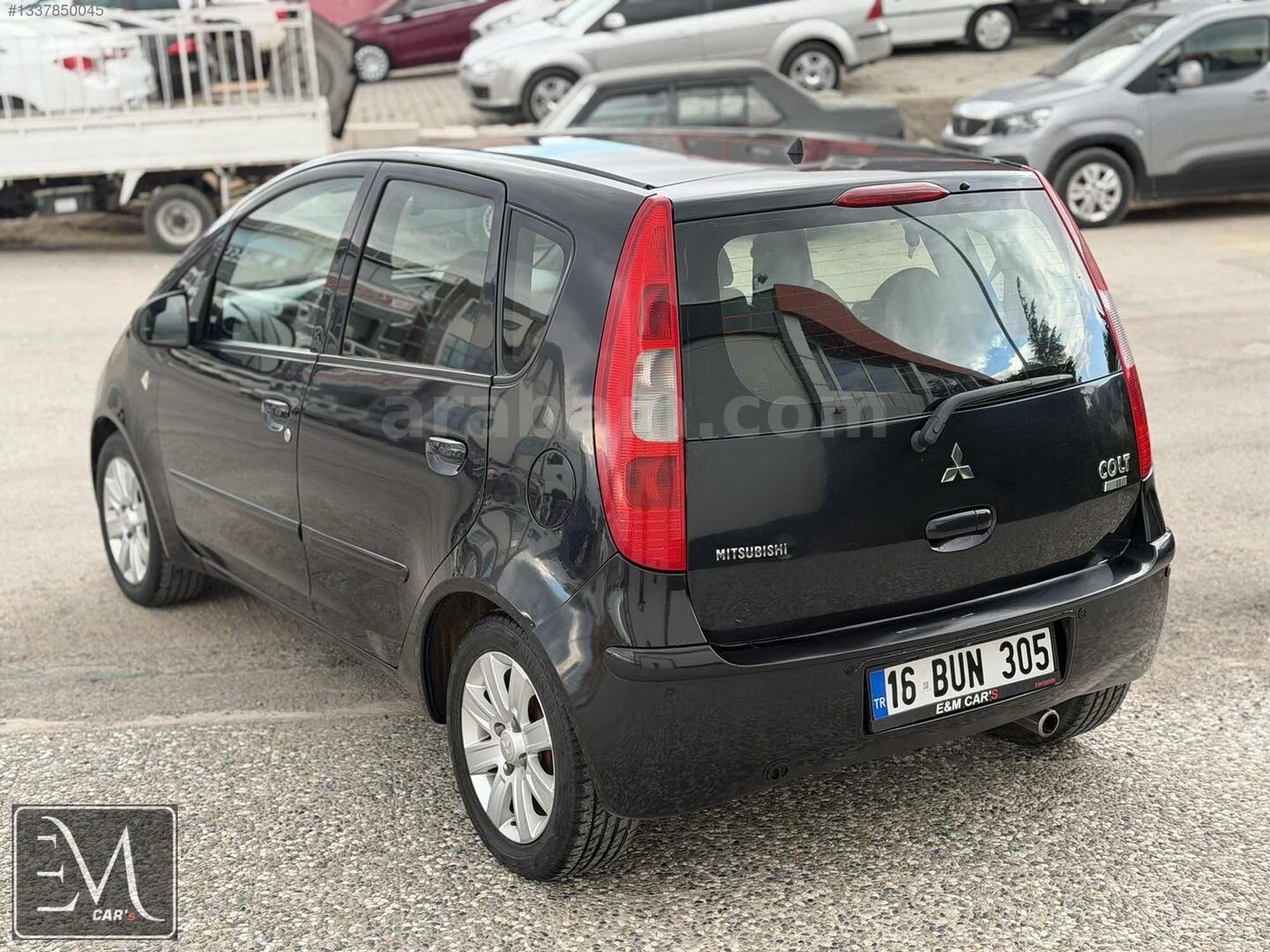 Galeriden Mitsubishi Colt 1.3 Invite 2009 Model Eskişehir 173.000 km Siyah 7