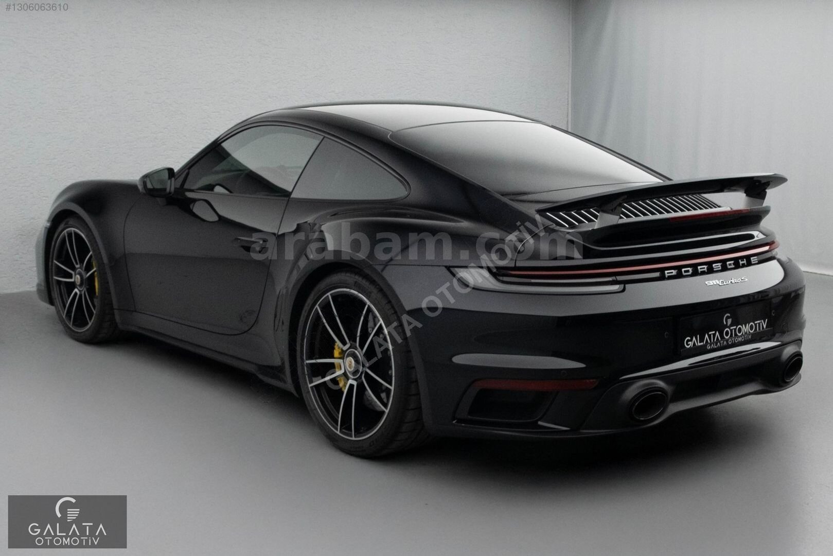 Galeriden Porsche 911 Turbo S 2023 Model İstanbul 6.250 km Siyah 4