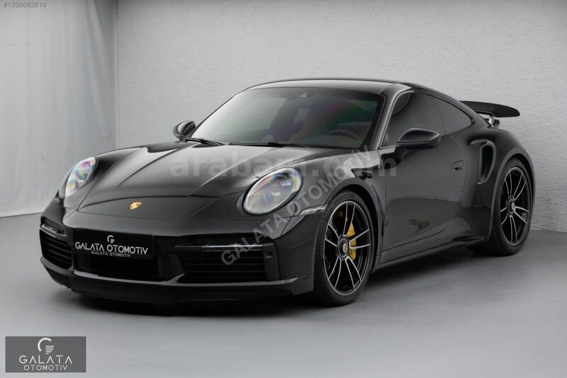 Galeriden Porsche 911 Turbo S 2023 Model İstanbul 6.250 km Siyah