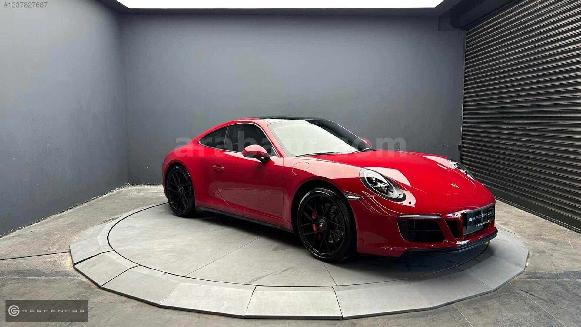 Galeriden Porsche 911 Carrera 4 GTS 2018 Model İstanbul 34.000 km Kırmızı 1