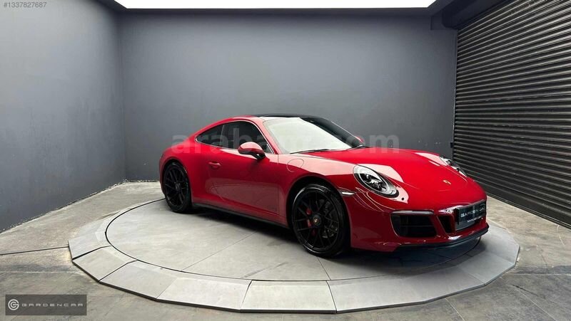 Galeriden Porsche 911 Carrera 4 GTS 2018 Model İstanbul 34.000 km Kırmızı