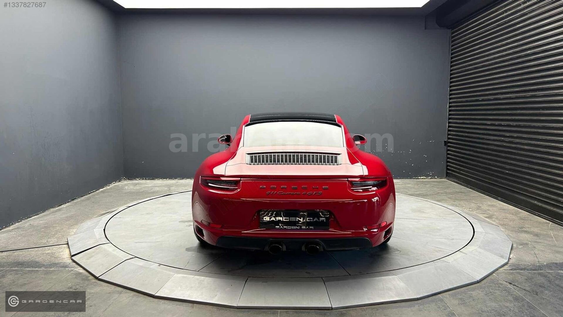 Galeriden Porsche 911 Carrera 4 GTS 2018 Model İstanbul 34.000 km Kırmızı 4