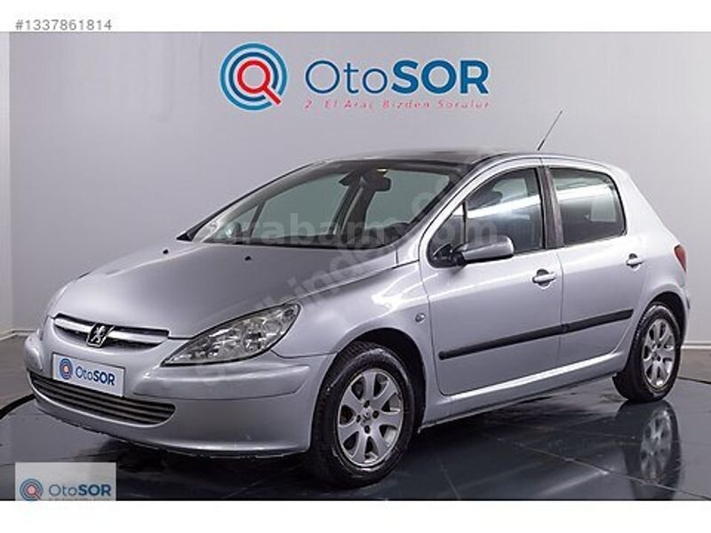 OTOSOR'DAN 100 BİN PEŞİN, 48 AY SENETLİ 2005 PEUGEOT 307