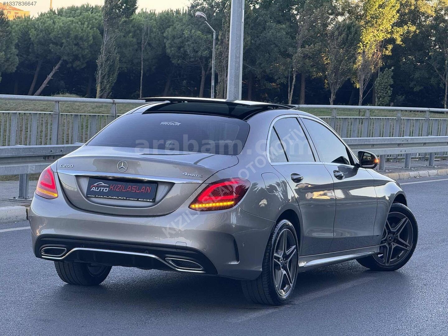 Galeriden Mercedes - Benz C 200 AMG 2021 Model İstanbul 117.000 km Gri 4