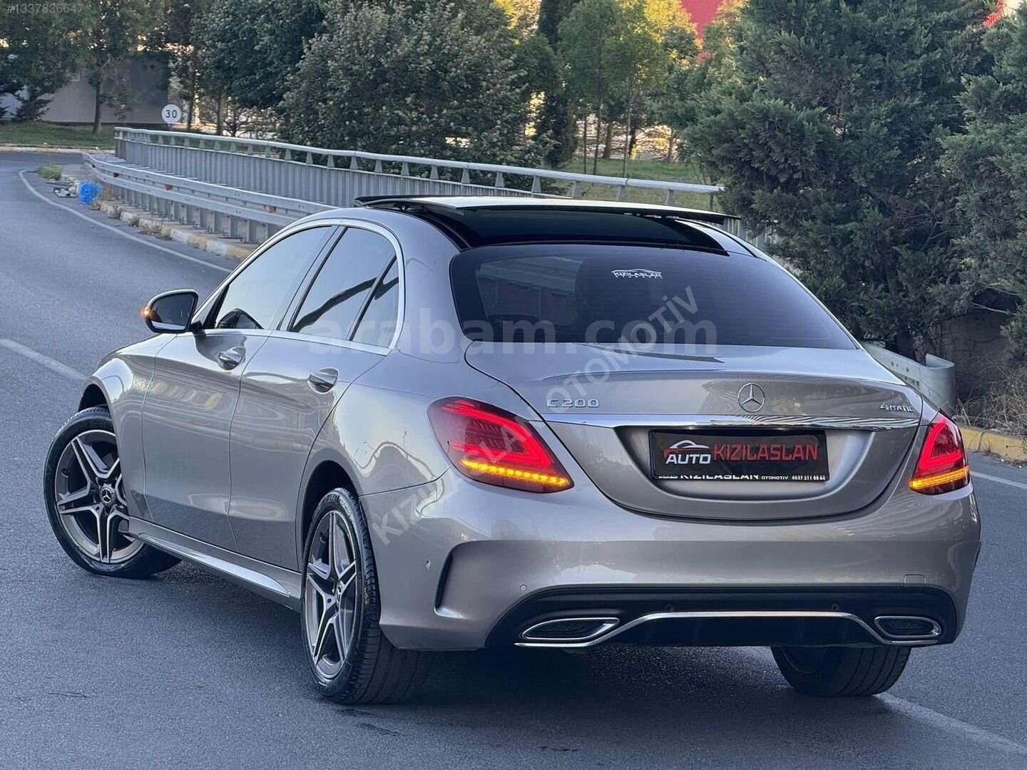 Galeriden Mercedes - Benz C 200 AMG 2021 Model İstanbul 117.000 km Gri 3