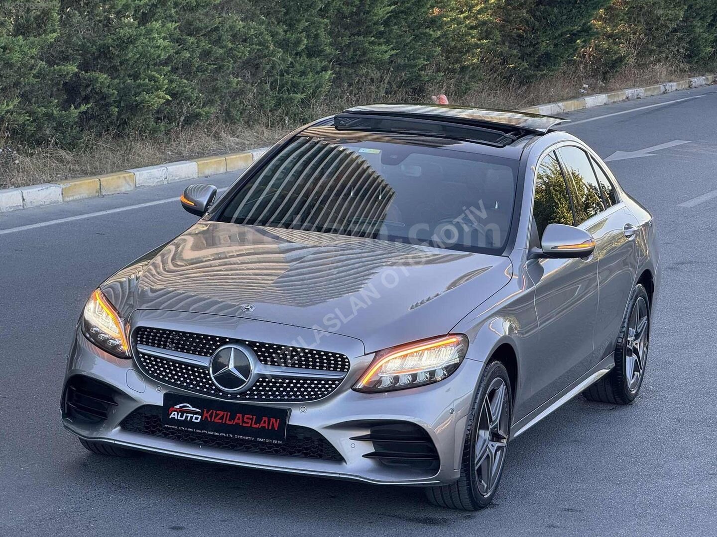 Galeriden Mercedes - Benz C 200 AMG 2021 Model İstanbul 117.000 km Gri 6