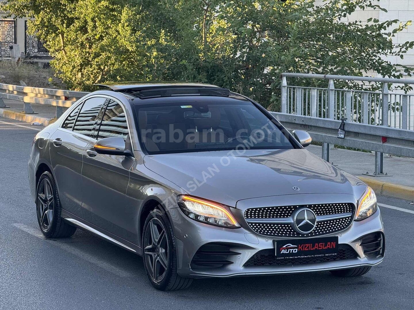 Galeriden Mercedes - Benz C 200 AMG 2021 Model İstanbul 117.000 km Gri 7