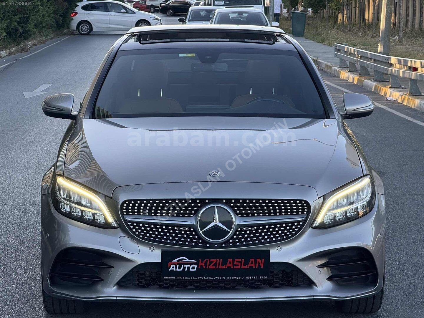 Galeriden Mercedes - Benz C 200 AMG 2021 Model İstanbul 117.000 km Gri 5