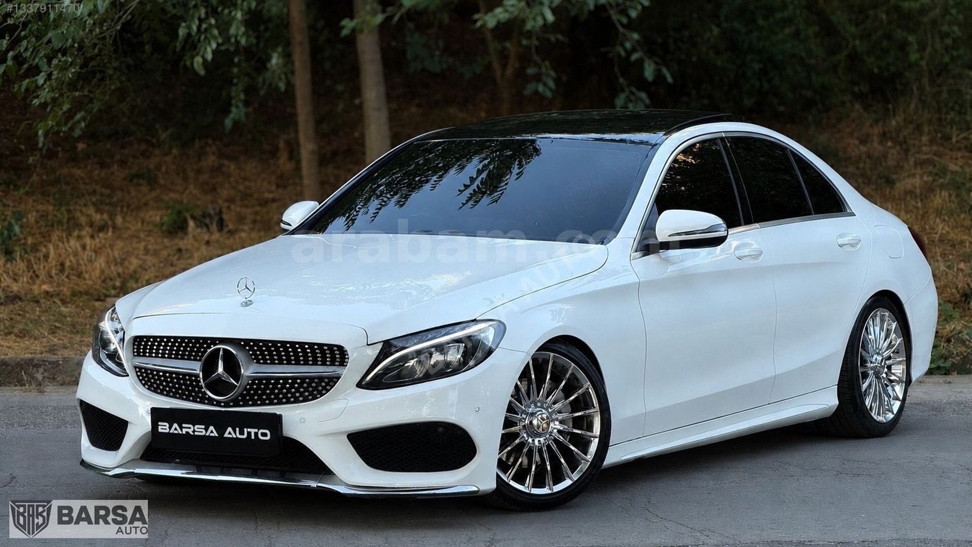 Galeriden Mercedes - Benz C 200 D AMG 2016 Model İstanbul 256.000 km Beyaz 1