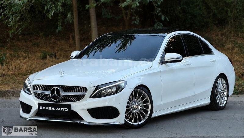 Galeriden Mercedes - Benz C 200 D AMG 2016 Model İstanbul 256.000 km Beyaz