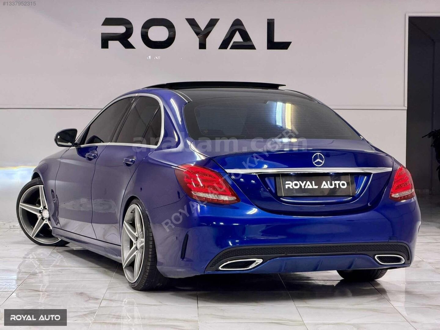 Galeriden Mercedes - Benz C 200 D AMG 2017 Model Kayseri 215.000 km Lacivert 4