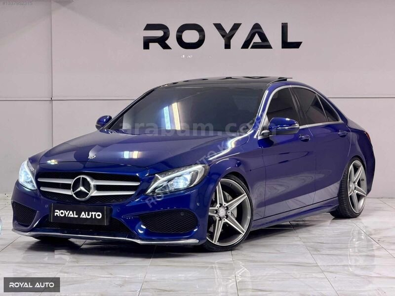 Galeriden Mercedes - Benz C 200 D AMG 2017 Model Kayseri 215.000 km Lacivert