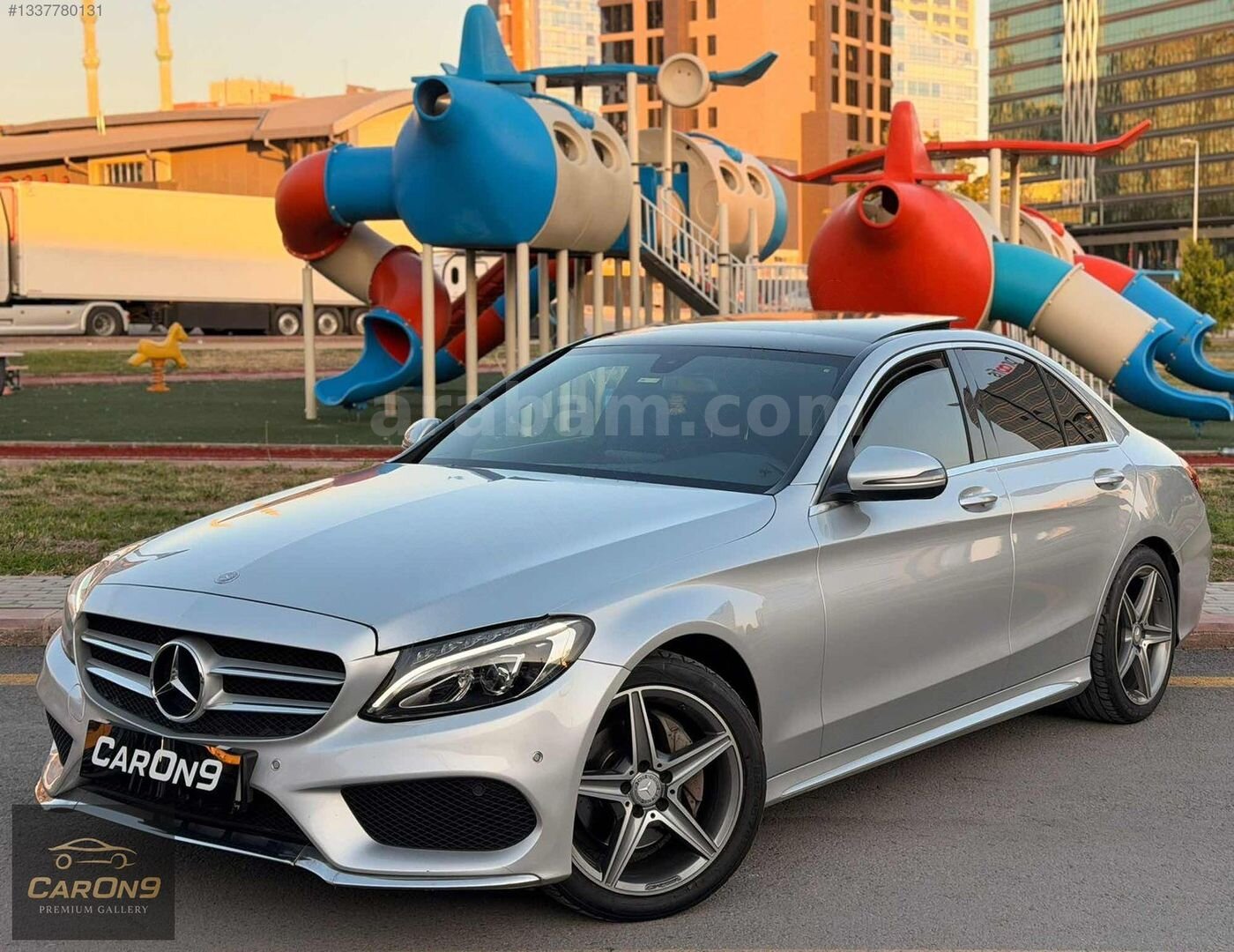 Galeriden Mercedes - Benz C 200 D AMG 2016 Model Ankara 143.000 km Gri 5
