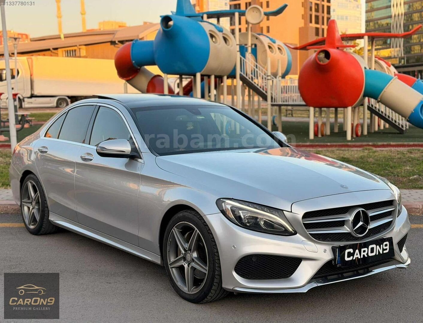 Galeriden Mercedes - Benz C 200 D AMG 2016 Model Ankara 143.000 km Gri 2