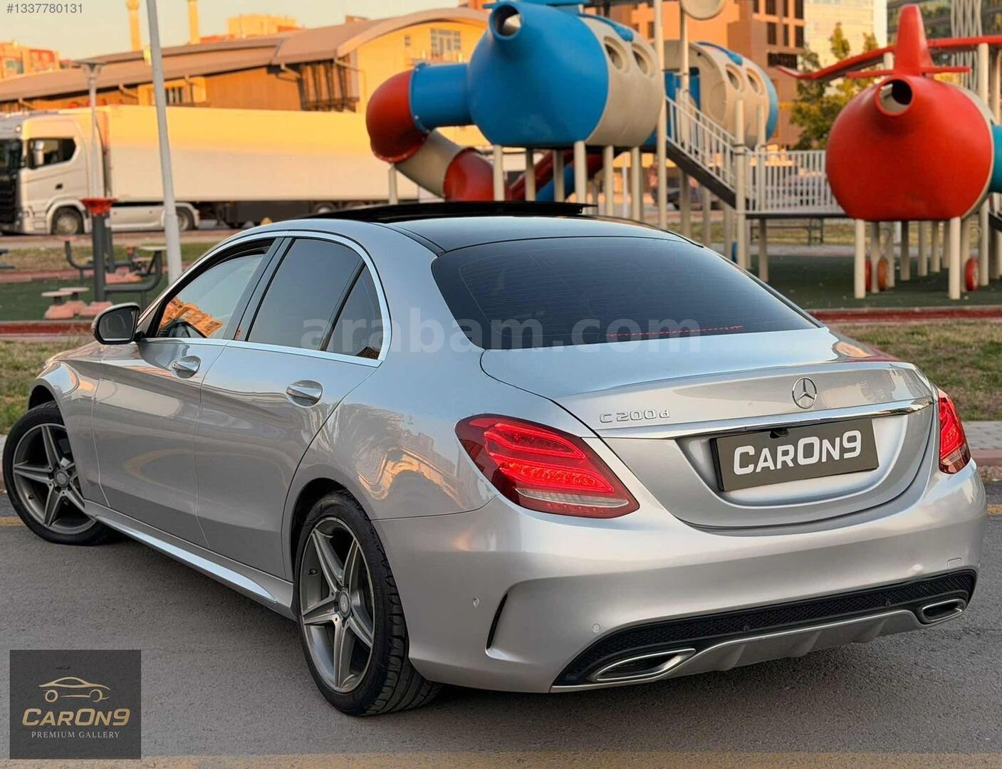 Galeriden Mercedes - Benz C 200 D AMG 2016 Model Ankara 143.000 km Gri 6