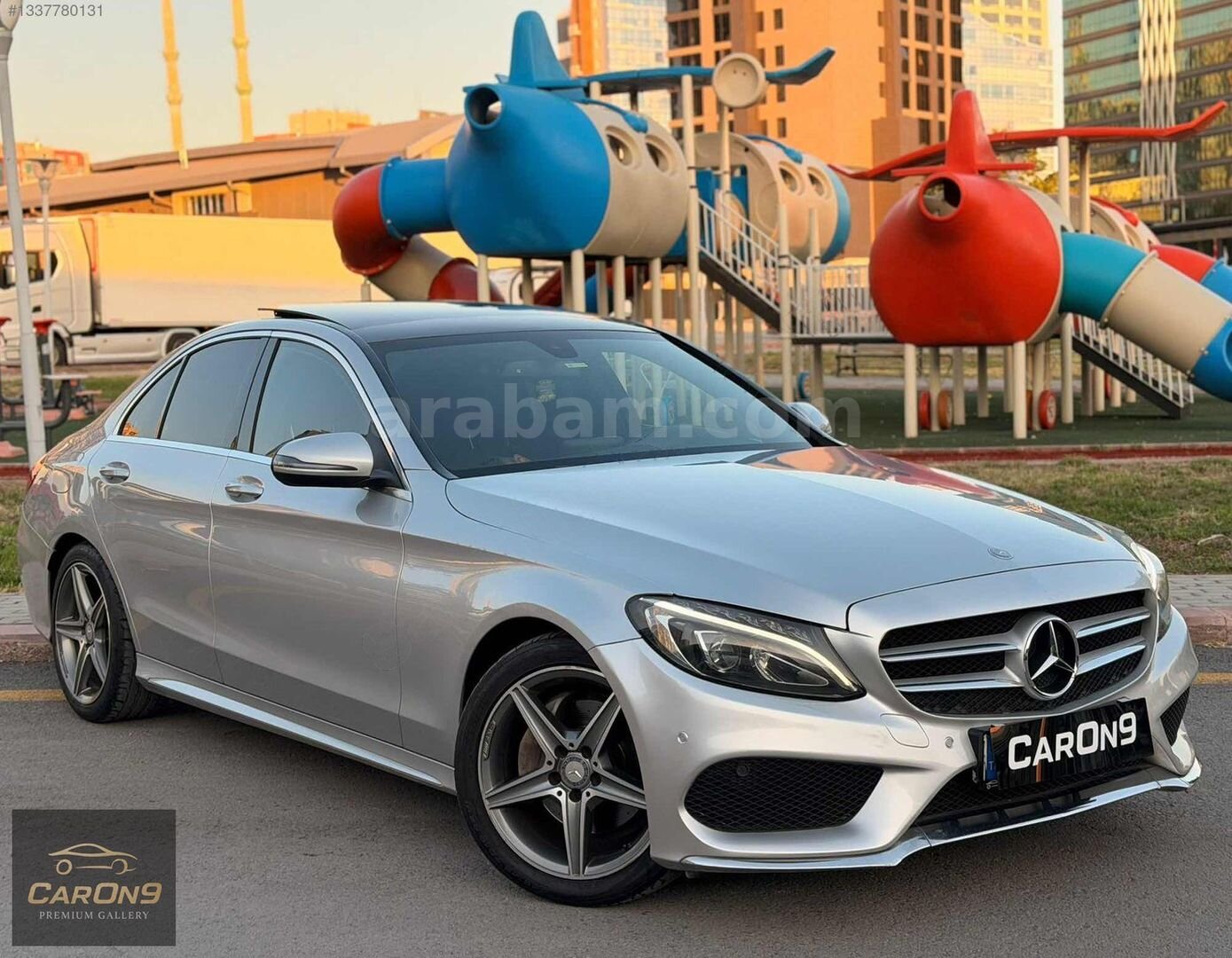 Galeriden Mercedes - Benz C 200 D AMG 2016 Model Ankara 143.000 km Gri 3