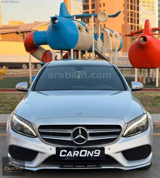 Galeriden Mercedes - Benz C 200 D AMG 2016 Model Ankara 143.000 km Gri