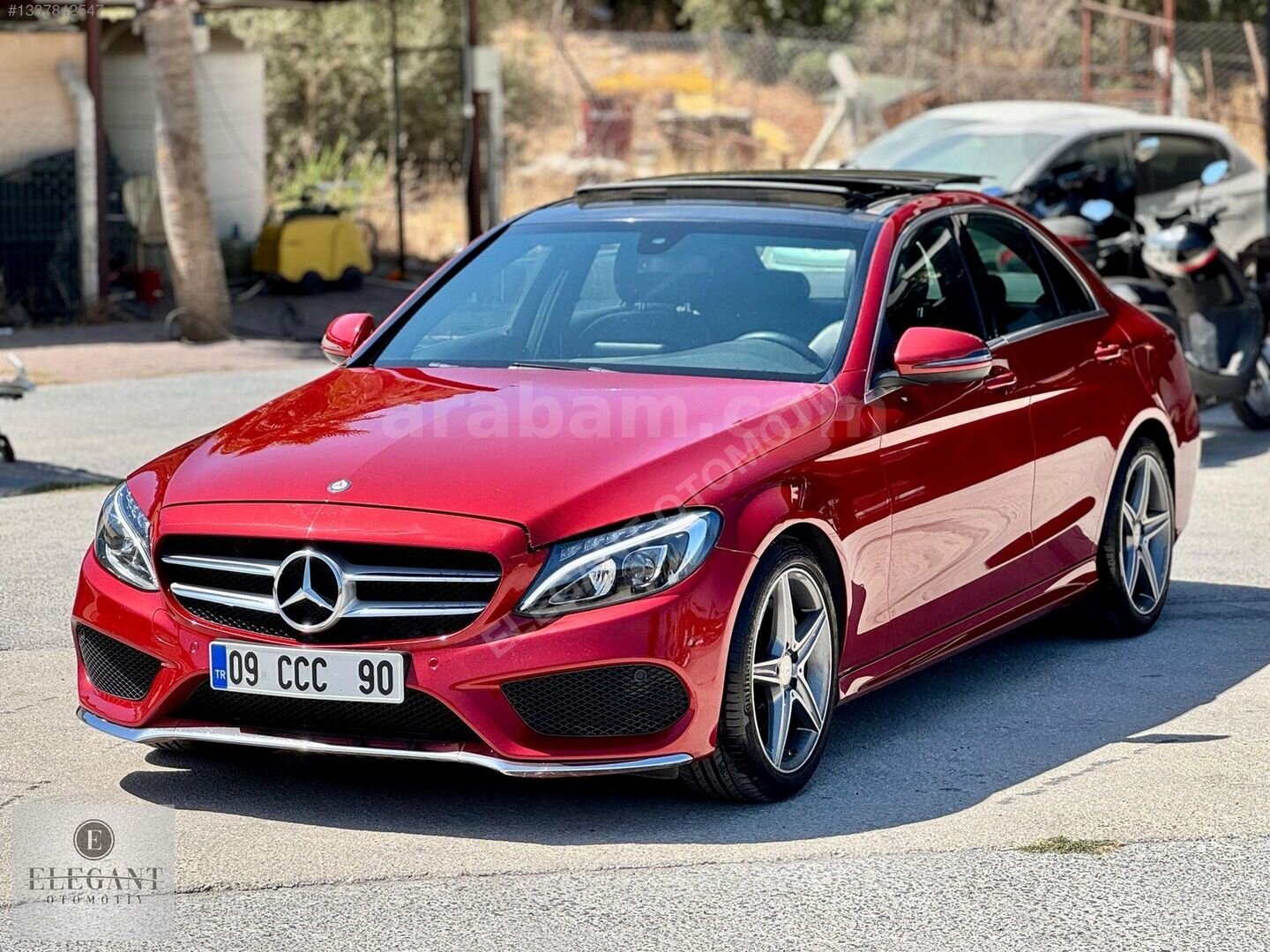 Galeriden Mercedes - Benz C 200 D AMG 2016 Model Aydın 230.000 km Kırmızı 6