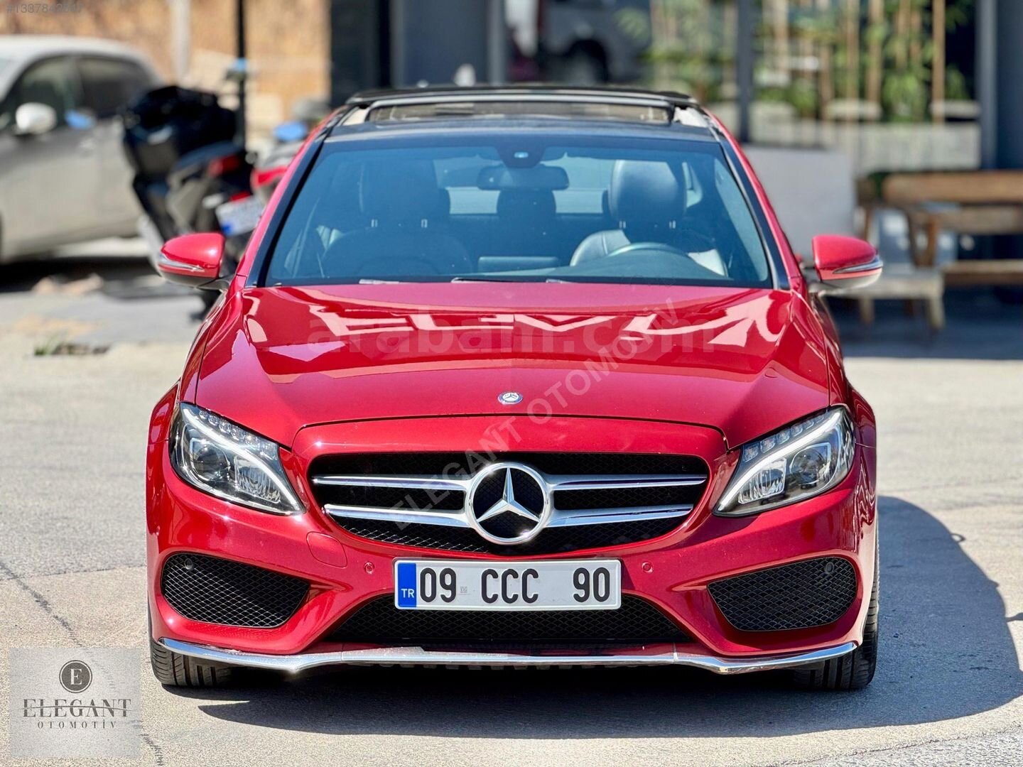 Galeriden Mercedes - Benz C 200 D AMG 2016 Model Aydın 230.000 km Kırmızı 1