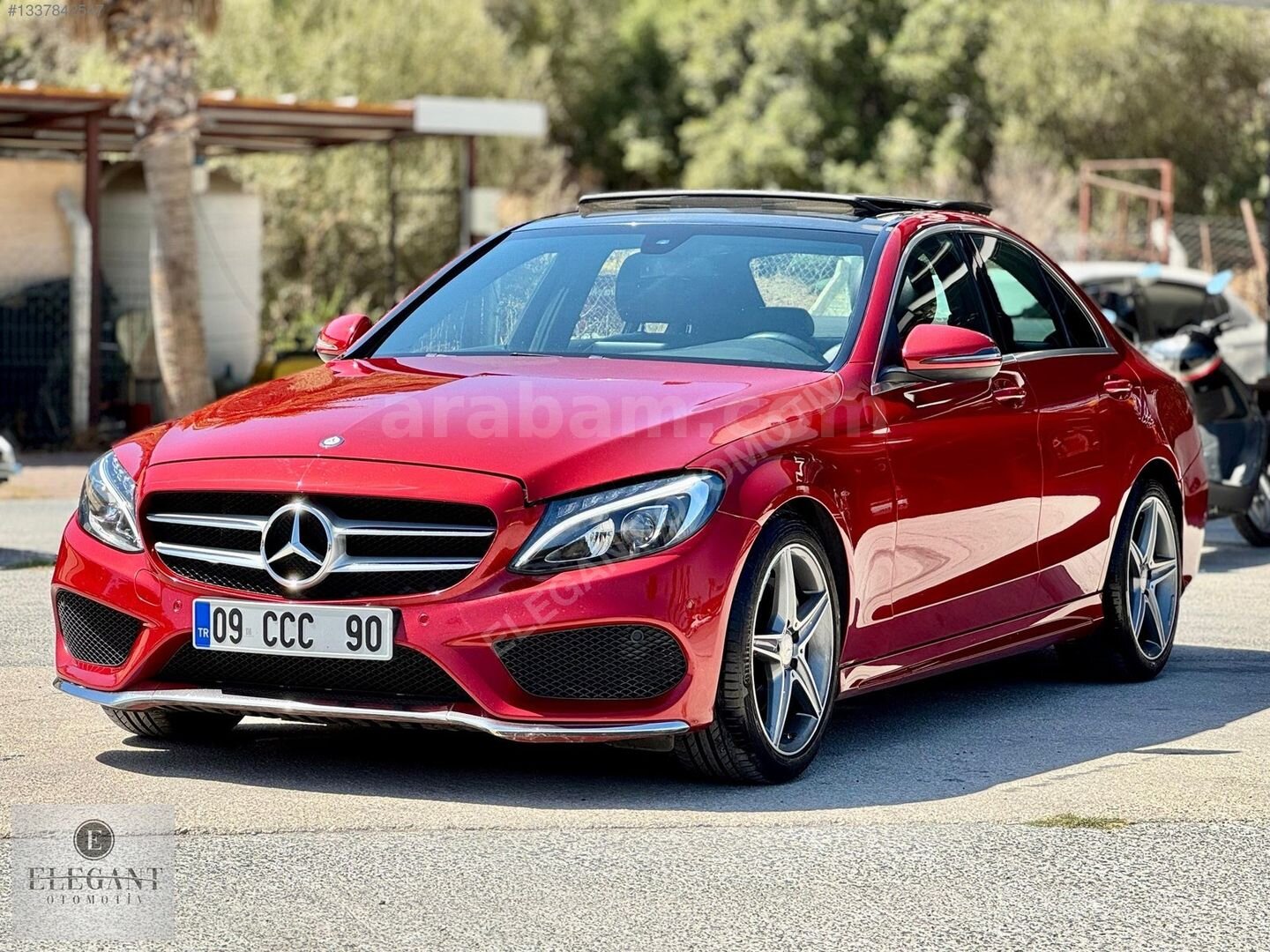 Galeriden Mercedes - Benz C 200 D AMG 2016 Model Aydın 230.000 km Kırmızı 3