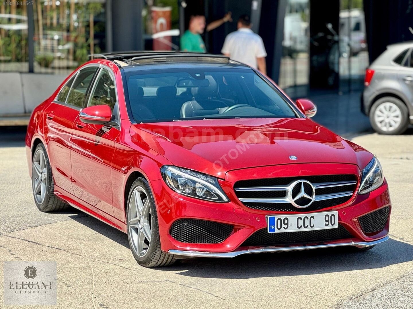 Galeriden Mercedes - Benz C 200 D AMG 2016 Model Aydın 230.000 km Kırmızı 4