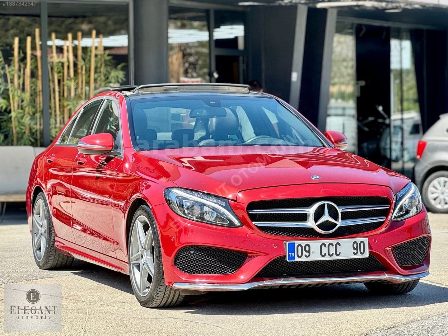 Galeriden Mercedes - Benz C 200 D AMG 2016 Model Aydın 230.000 km Kırmızı 5